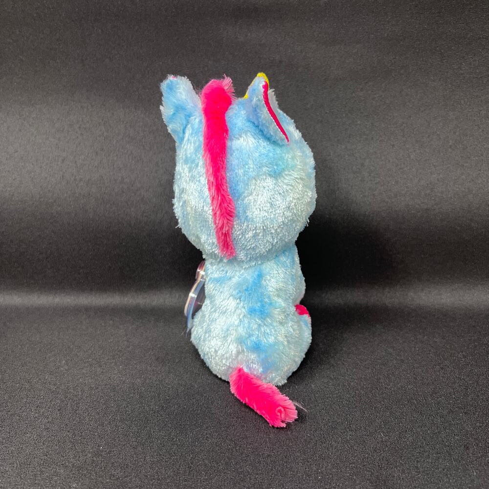 Ty Beanie Boo Stitches Blue Unicorn Plush 6" Michaels Exclusive Swing Tag - Picture 3 of 7